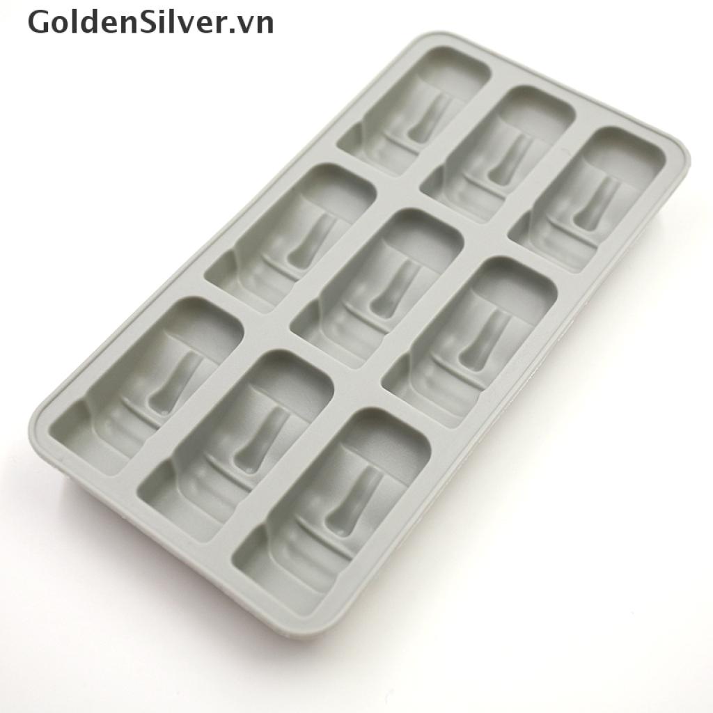 [Goldsilver] Khuôn Làm Đá Hình Tượng Đá Moai Cho Lễ Phục Sinh DIY