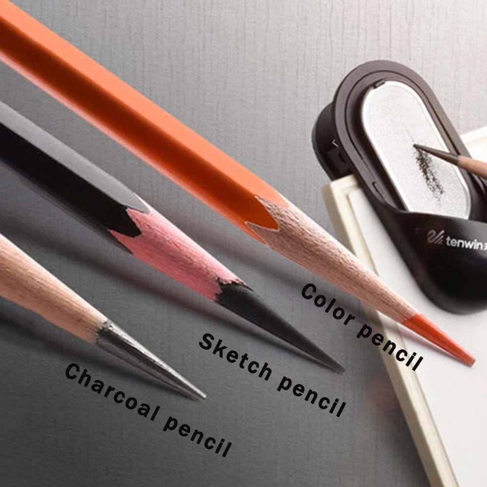 Kẹp Cố Định Bút Chì / Đồ Chuốt Bằng Than Chì Siêu Bền Tiện Dụng Cho Trường Học