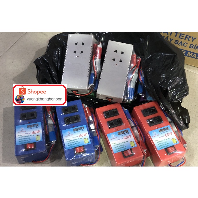 Bộ đảo điện 12v ra 220v -50W 100w