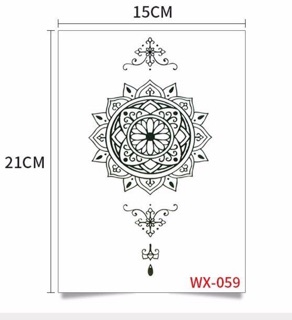 Hình xăm dán bắp tay, bắp đùi