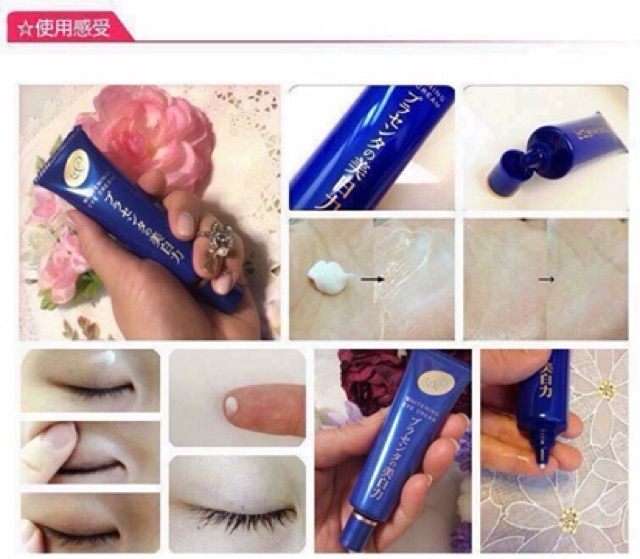 Kem dưỡng mắt Meishouku Placen ta Medicated Whitening Eye Cream | BigBuy360 - bigbuy360.vn