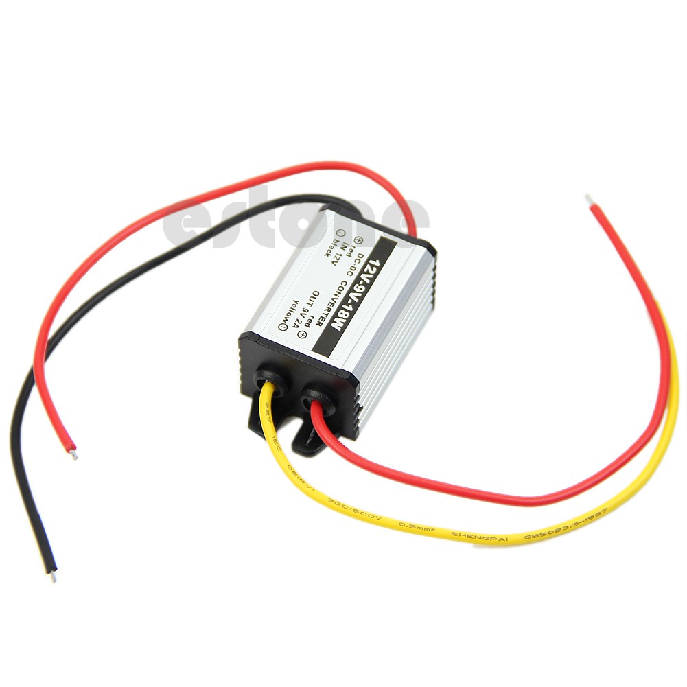 Mô đun chuyển đổi điện 12V thành 9V chống thấm nước