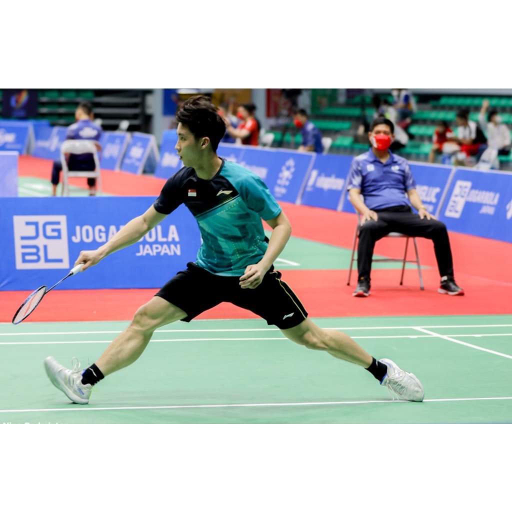 Áo Cầu Lông Li Ning Loh Kean Yew Đương Kim Vô Địch Thế Giới Cầu Lông Đơn Nam A249