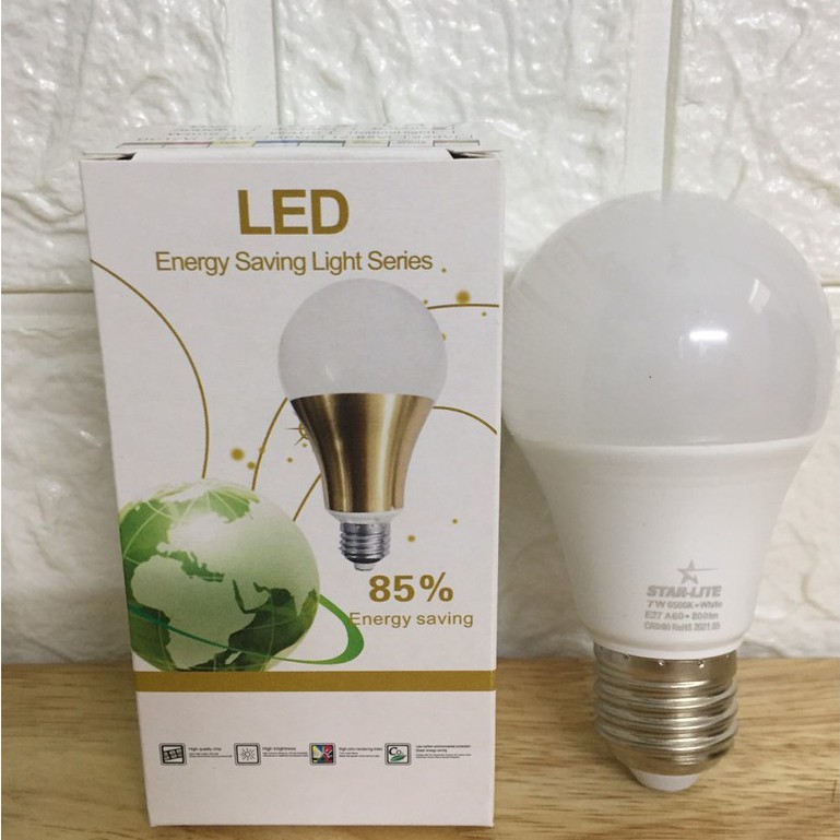 Bóng đèn led búp tròn tiết kiệm điện 5w 7w 9w 12w ánh sáng trắng và vàng