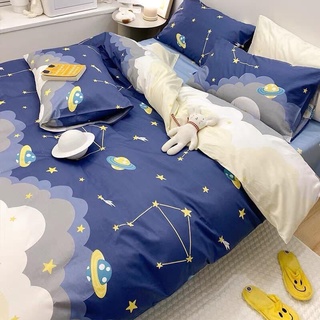 Set Chăn Ga Gối Hàng Nhập Khẩu Cao Cấp 4 Món vũ trụ Dành Cho Bé Trai(nhiều mẫu)