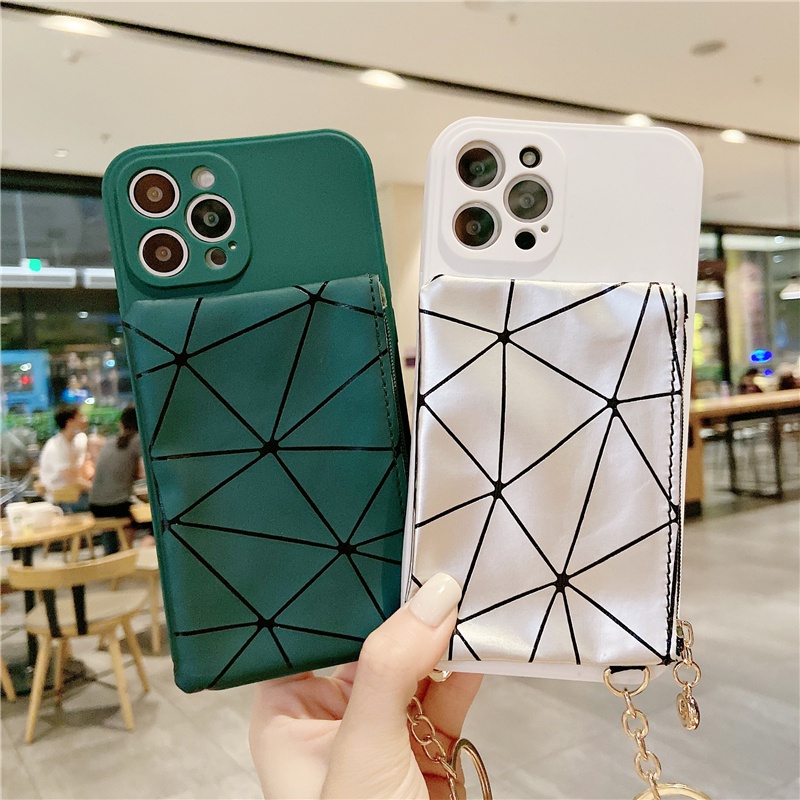 Ốp điện thoại mềm dạng ví có đường vân đơn giản cho Samsung S20 FE S21 PLUS ULTRA