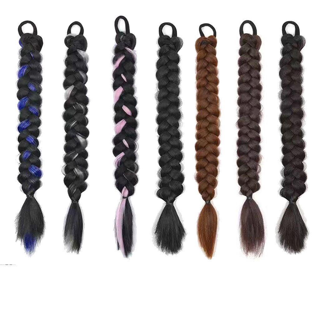 JARRED Tóc Giả Thắt Bím Đuôi Ngựa Bằng Sợi Tự Nhiên Ngọt Ngào Cho Nữ