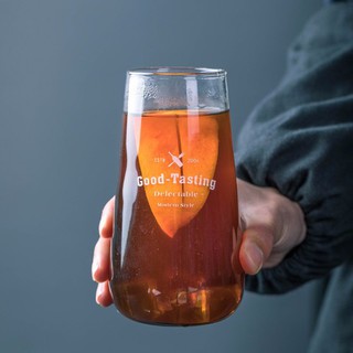 Ly thủy tinh cao cấp kiểu dáng miệng NÚI LỬA 500ml