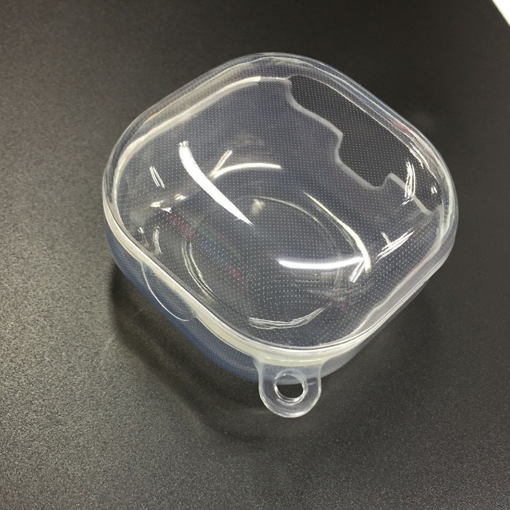 Vỏ Bảo Vệ Hộp Sạc Tai Nghe Samsung Galaxy Buds 2 Pro / Galaxy Buds Pro Trong Suốt Mềm Mại Kèm Móc Khóa