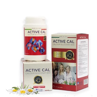 CANXI HỮU CƠ ACTIVE CAL CHỐNG TÁO BÓN, LẮNG CẶN ( 60 VIÊN) - TDS26