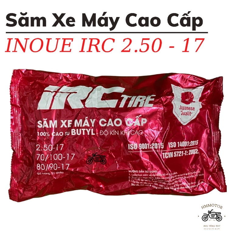Săm Ruột Xe Máy INOUE IRC 2.50 2.75