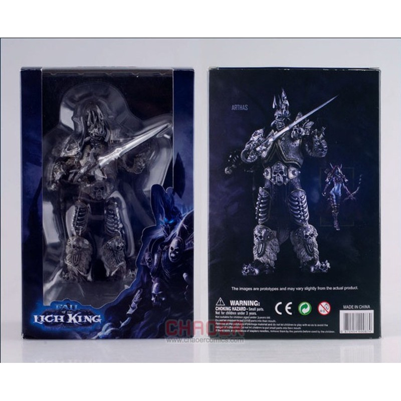 Mô Hình Nhân Vật Lich King Arthas Menethil Trong World of Warcraft Kích Thước 7 inch