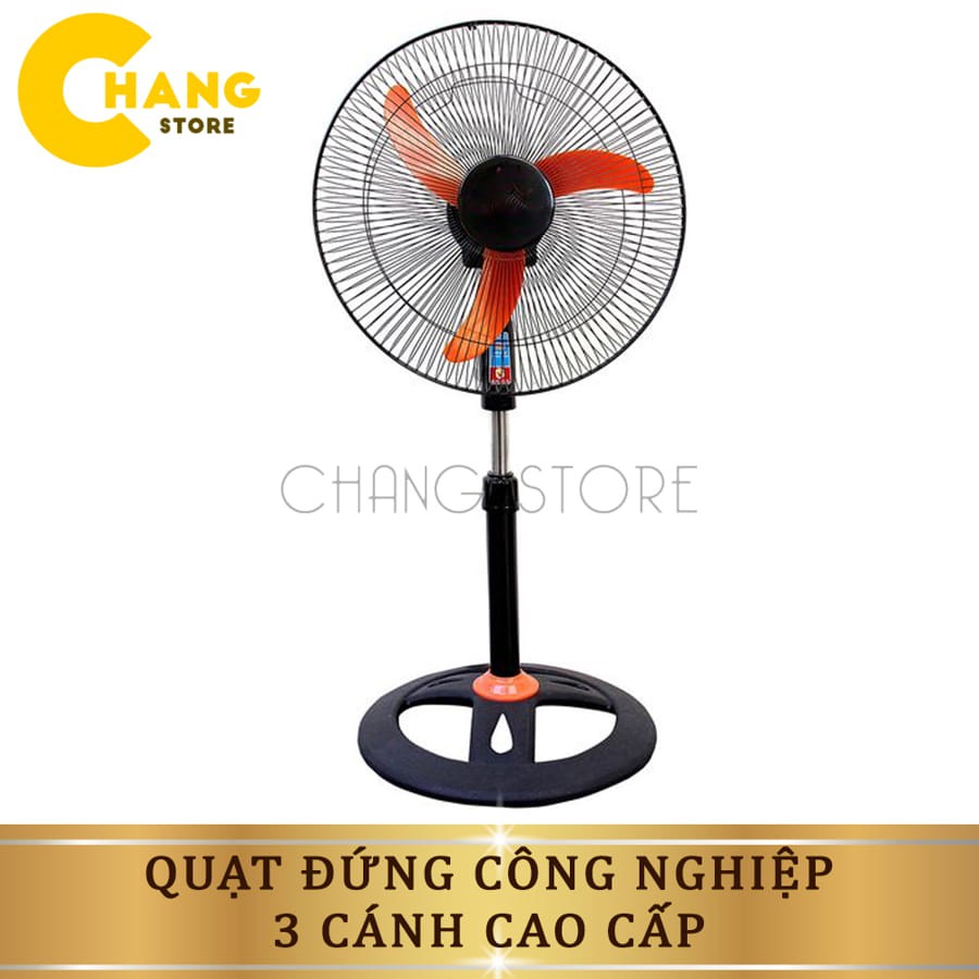 Quạt Cây Điện Công Nghiệp, Quạt Đứng Công Nghiệp 5 Cánh Cao Cấp