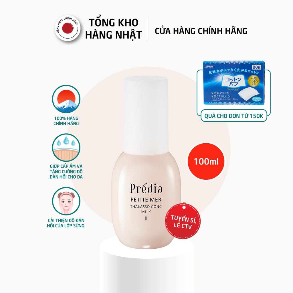 Sữa Dưỡng Kose Predia Petite Mer Thalasso Conc Milk II (100ml)