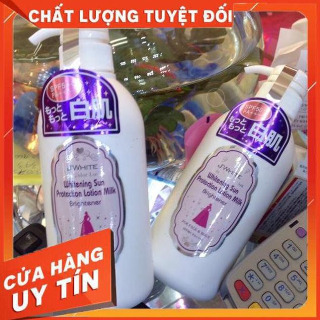 Hàng auth SỮA DƯỠNG THỂ BODY WHITENING SUN J’WHITE