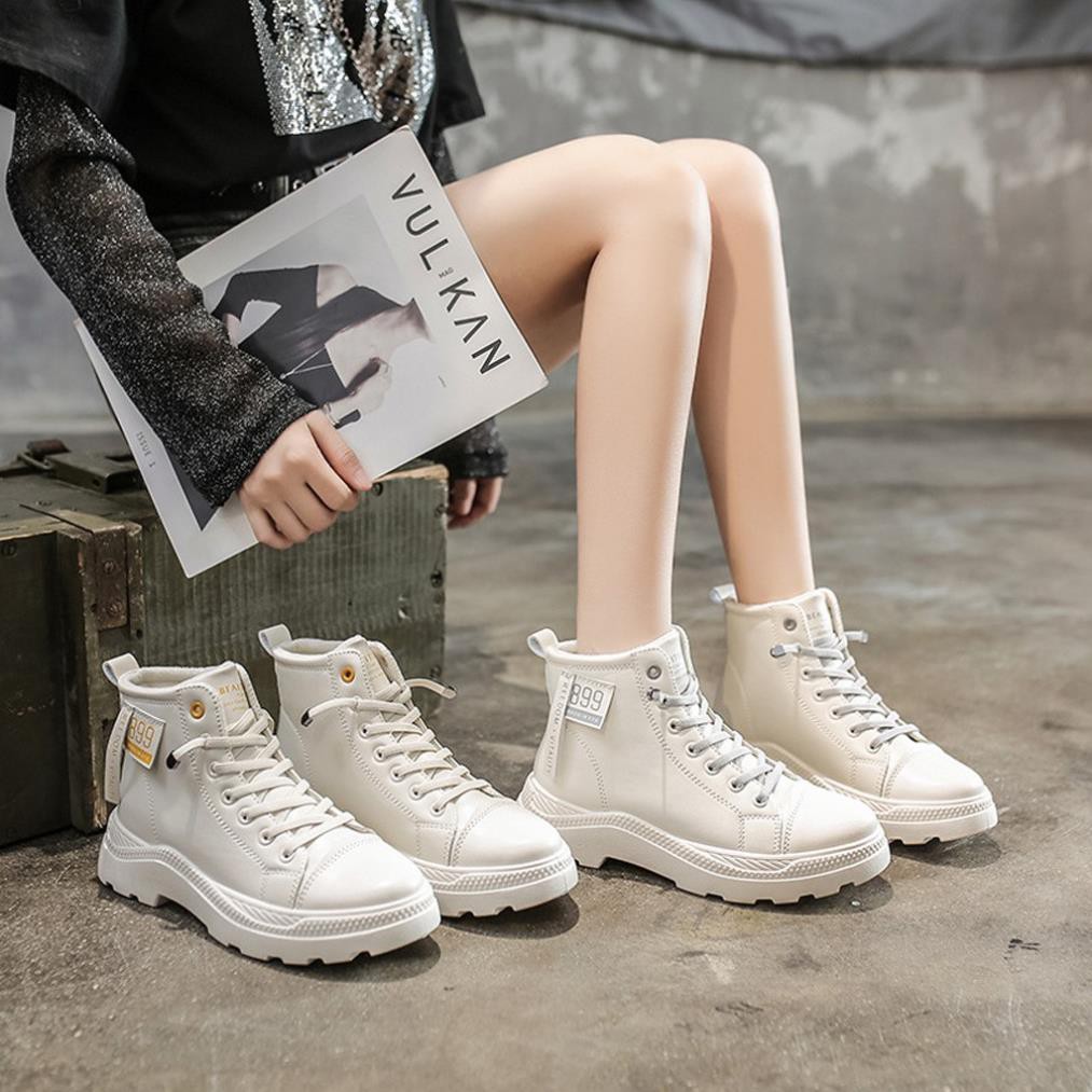 Boot Nữ [ FREESHIP] Boot Nữ Cổ Cao Thời Trang Kết Tăng Chiều Cao Cực Phong Cách - B02 free ship