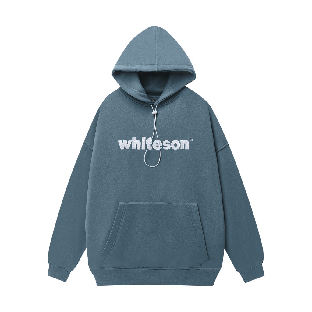 HOODIE "LOGO SS20" DOUBLE LABEL GOBLIN BLUE