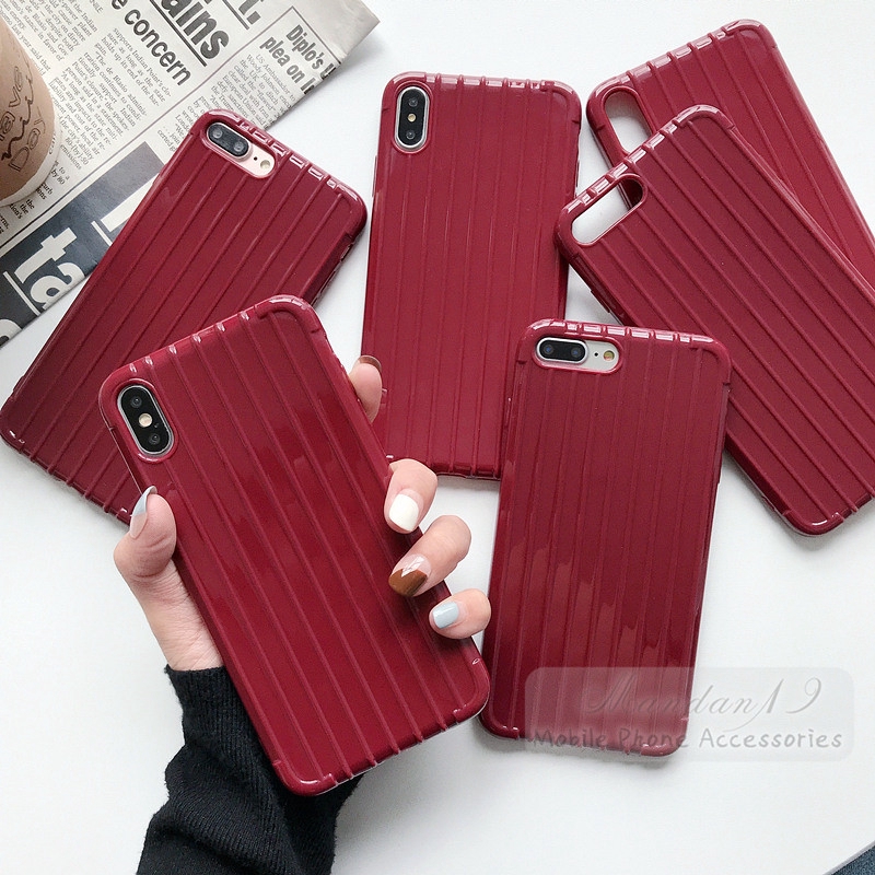 Ốp điện thoại mềm sọc vân chống sốc kiểu dáng đơn giản cho Samsung J2 J7 Prime J5 J7 Pro J7 2016 J8 J6 J4 Plus | BigBuy360 - bigbuy360.vn