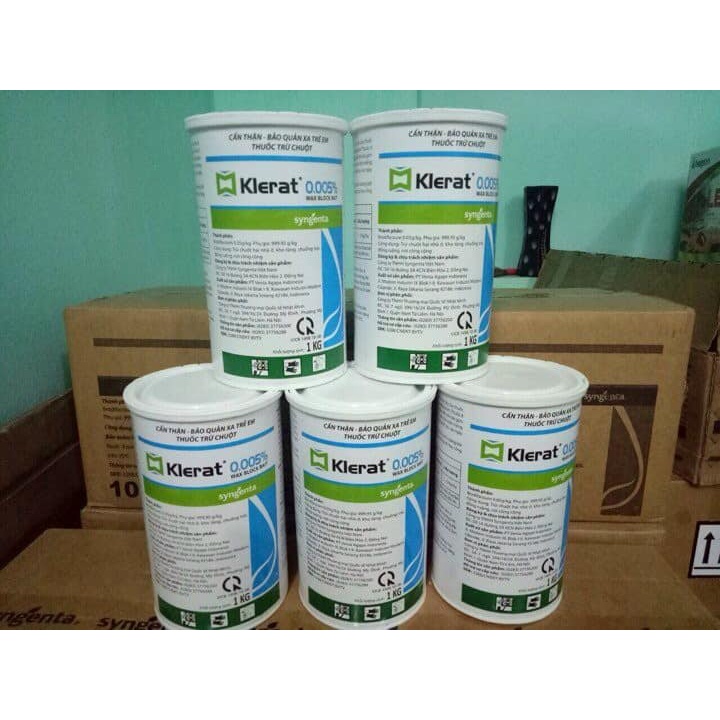 Thuốc chuột viên Klerat Hộp 1 kg