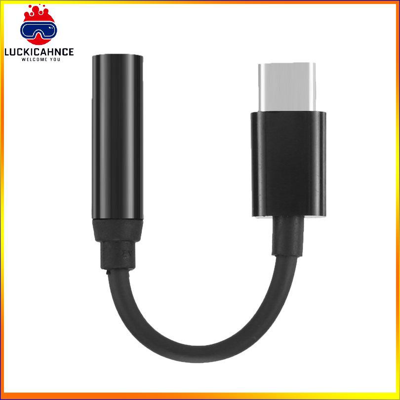 【6/6】Mini Type-C To 3.5mm Earphone Cable Adapter Usb 3.1 TypeC Male To 3.5 AUX