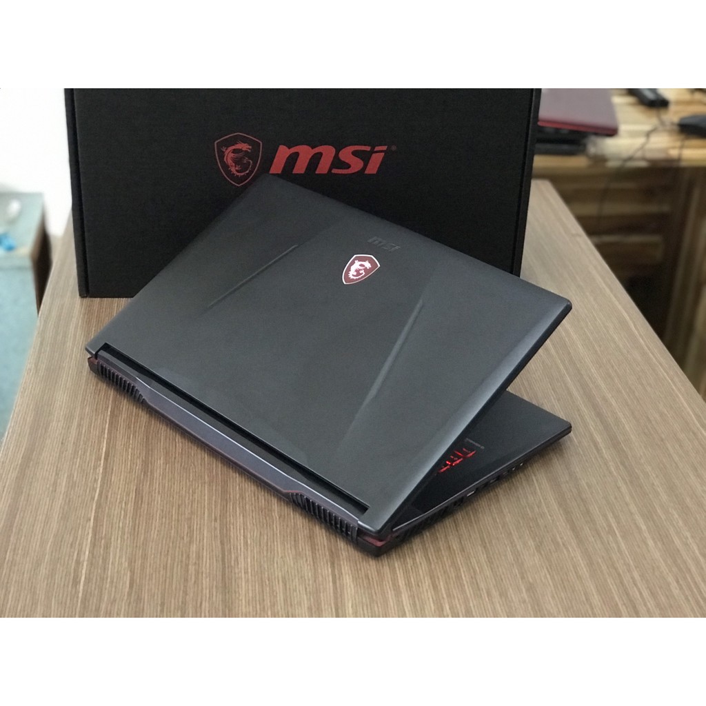 Máy tính MSI GL73-8RC (Core I7-8750H 12CPU, Ram 8GB, ổ cứng SSD 256GB + HDD 1TB, VGA GTX 1050 4GB)