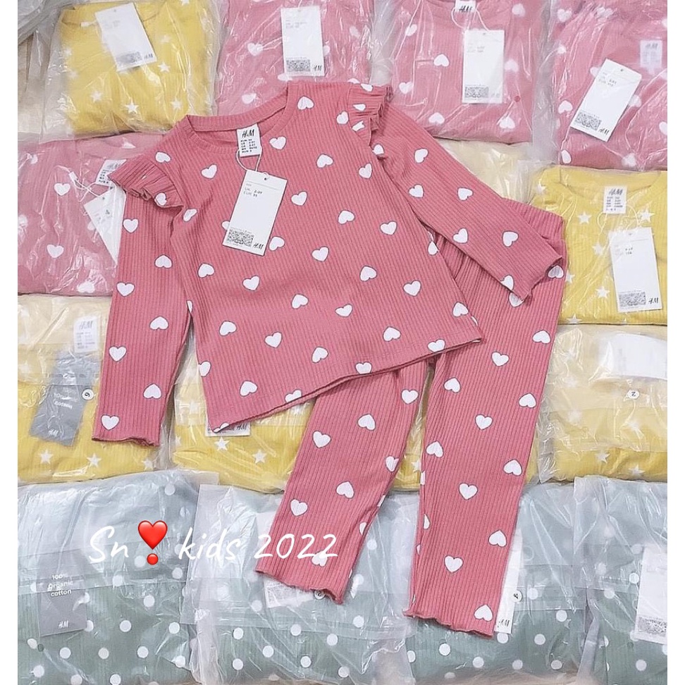 Bộ tăm tim sao tay bèo bé gái