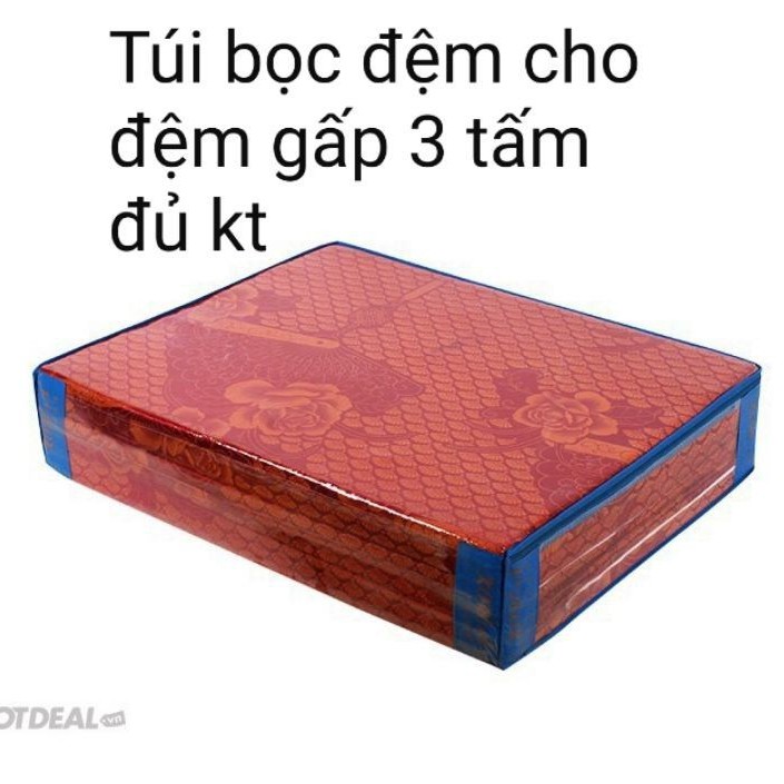 TÚI bọc cất đệm dầy cho đệm 3 tấm