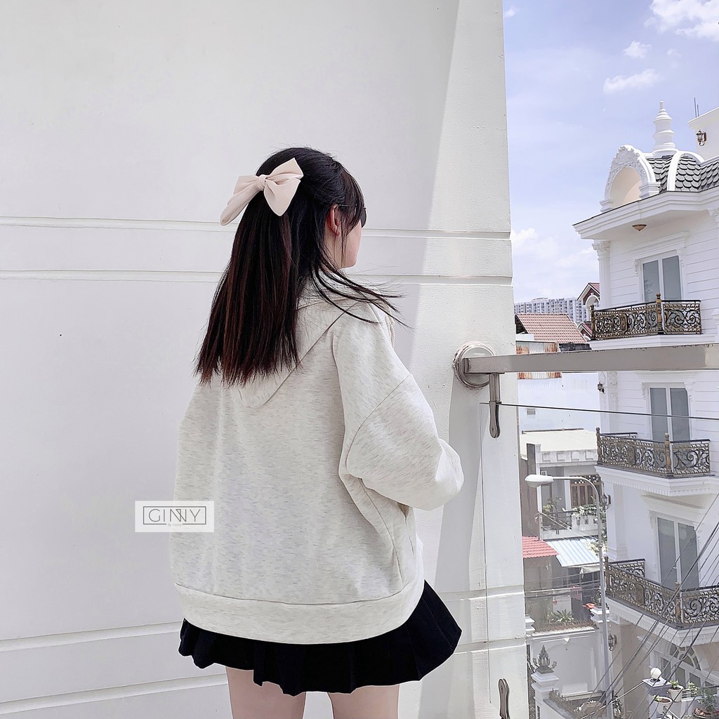 Áo Khoác Nỉ Mira 1 Lớp | Dày Dặn | Có Nón Form Rộng | Đơn Giản | Phong Cách Hàn Quốc | Hot Trend 2020 | Hình Tự Chụp |Gi | BigBuy360 - bigbuy360.vn