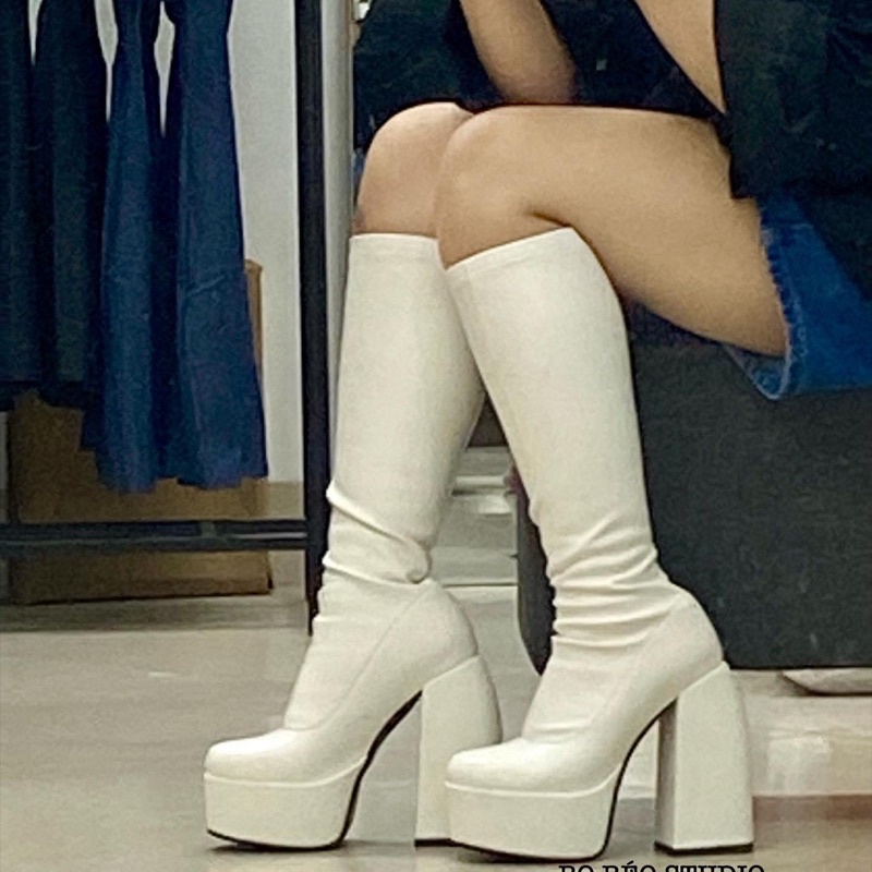 BỐT ĐÙI L91 ĐẾ CAO 14cm