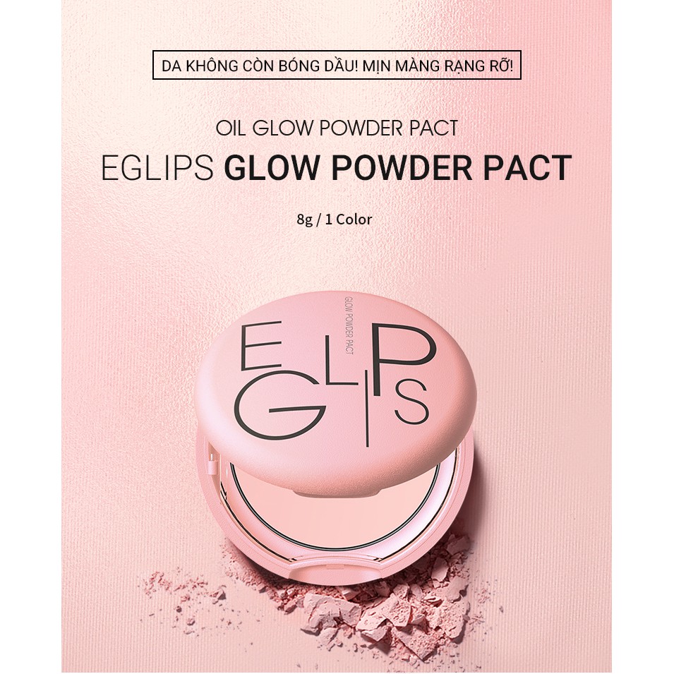 Phấn Phủ Sáng Da Eglips Glow Powder Pact 9g