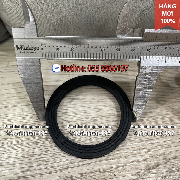 Gioăng cao su chịu xăng dầu cao cấp phi 60