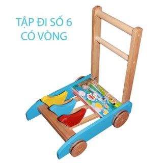 [Cao Cấp] Xe Tập Đi Bằng Gỗ Song Son Cho Bé