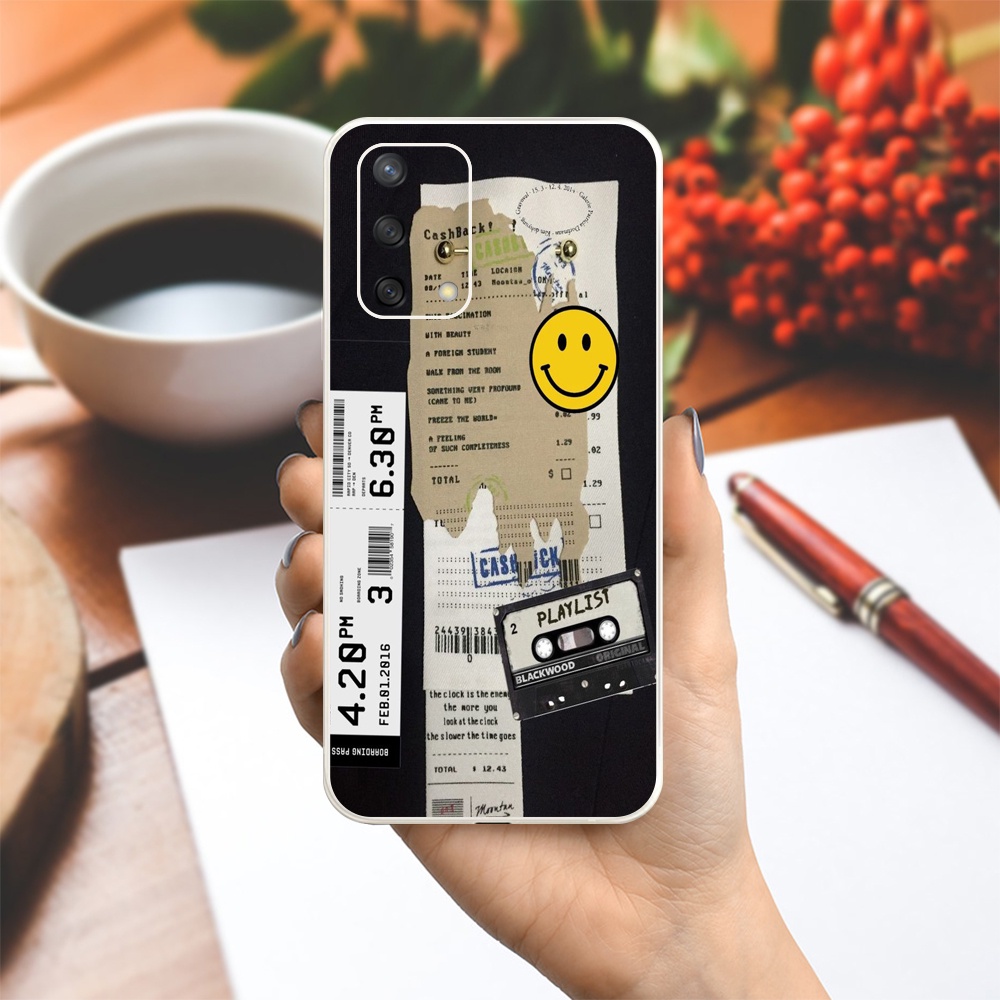 Ốp lưng Xiaomi Redmi 10/Redmi 9T/Poco X3/....dẻo cạnh vuông bảo vệ camera hình Mặt báo
