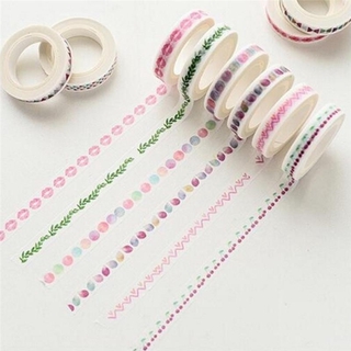 [O & J] Cuộn Băng Keo Giấy Mỏng 7mm * 10m Trang Trí