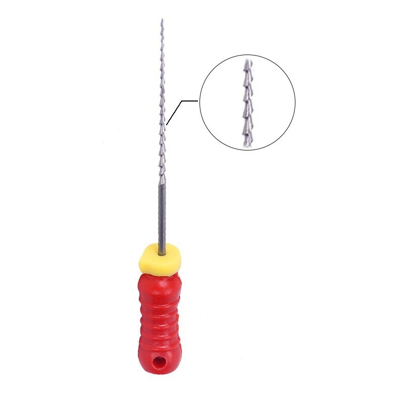 Hộp dụng cụ làm sạch răng bằng thép không gỉ cỡ 21mm 25mm tiện dụng
