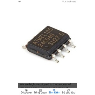 1-CHIẾC IC NHỚ 24C04 VANG SỐ IC TRẮNG