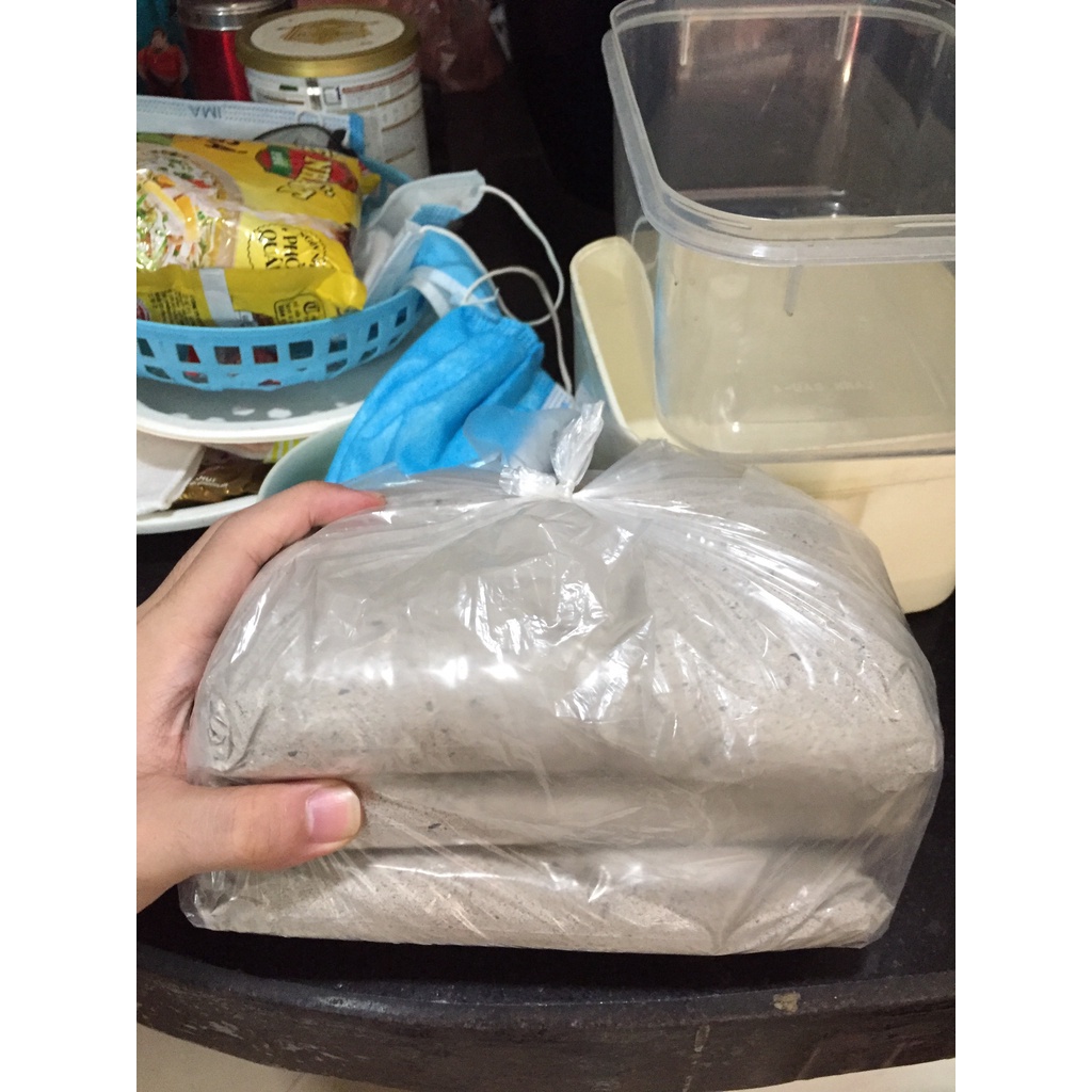 Tro nếp trắng trộn bốc bát hương tam bảo/ Thất bảo cốt nạp tượng / Gạo rắc bát hương bao sái lư hương