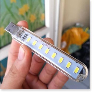 BỘ 3 ĐÈN USB TRONG SUỐT 8 LED SIÊU SÁNG