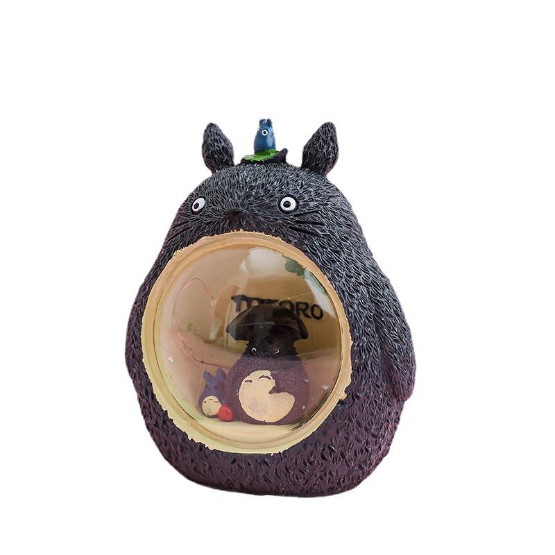 Đèn Ngủ Hình Mèo Doudou Bằng Nhựa Resin Để Bàn Trang Trí Nhà Cửa