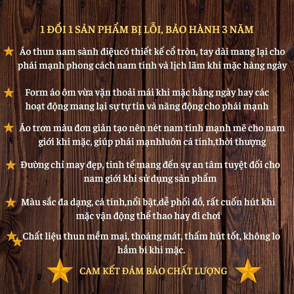 Áo Thun Nam Tay Dài H&H-AT07 Phối Viền Phong Cách Hàn Quốc 100% COTTON Cao Cấp - 3 Màu