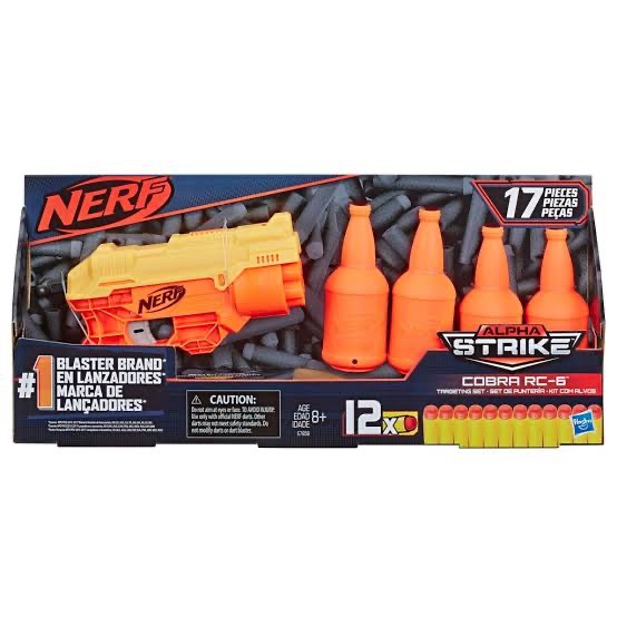 Súng Đồ Chơi Nerf Elite Cobra Rc-6 Original Nerf Elite Cobra Rc6