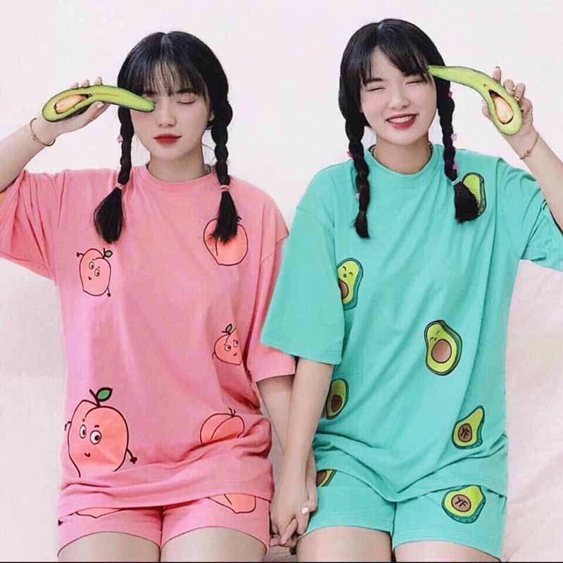 ❤️ LOẠI TỐT THUN KHÔNG PHAI ❤️ BỘ ĐỒ LITTLR BOY - SÉT QUẦN ÁO CẶP NHÓM MẶC NHÀ NAM NỮ KIỂU ĐÙI THỂ THAO