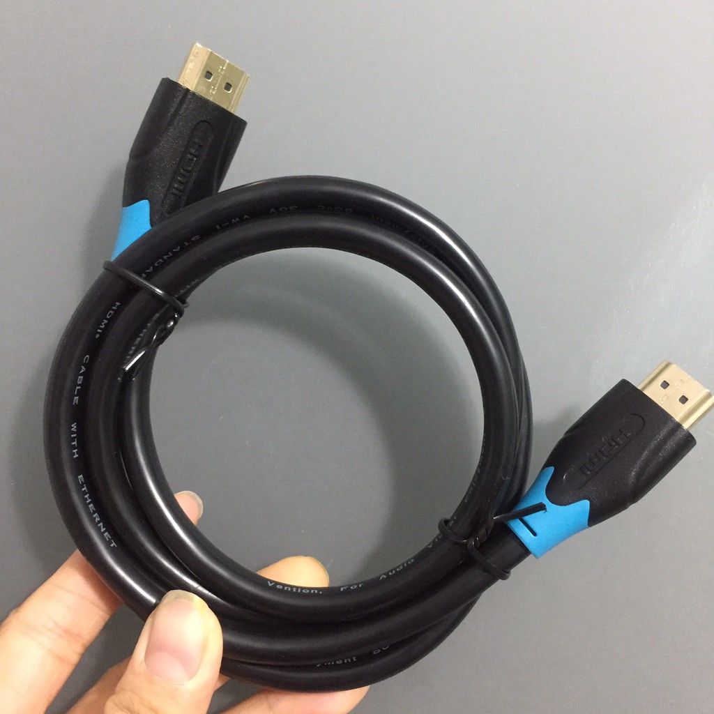 Cáp 2 đầu HDMI Vention AACBF (Dây tròn)