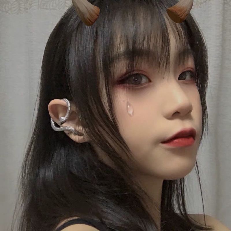 [Augustcloth | AugustJewelry] Bông tai/ Hoa tai hợp kim rắn phong cách Hàn Quốc