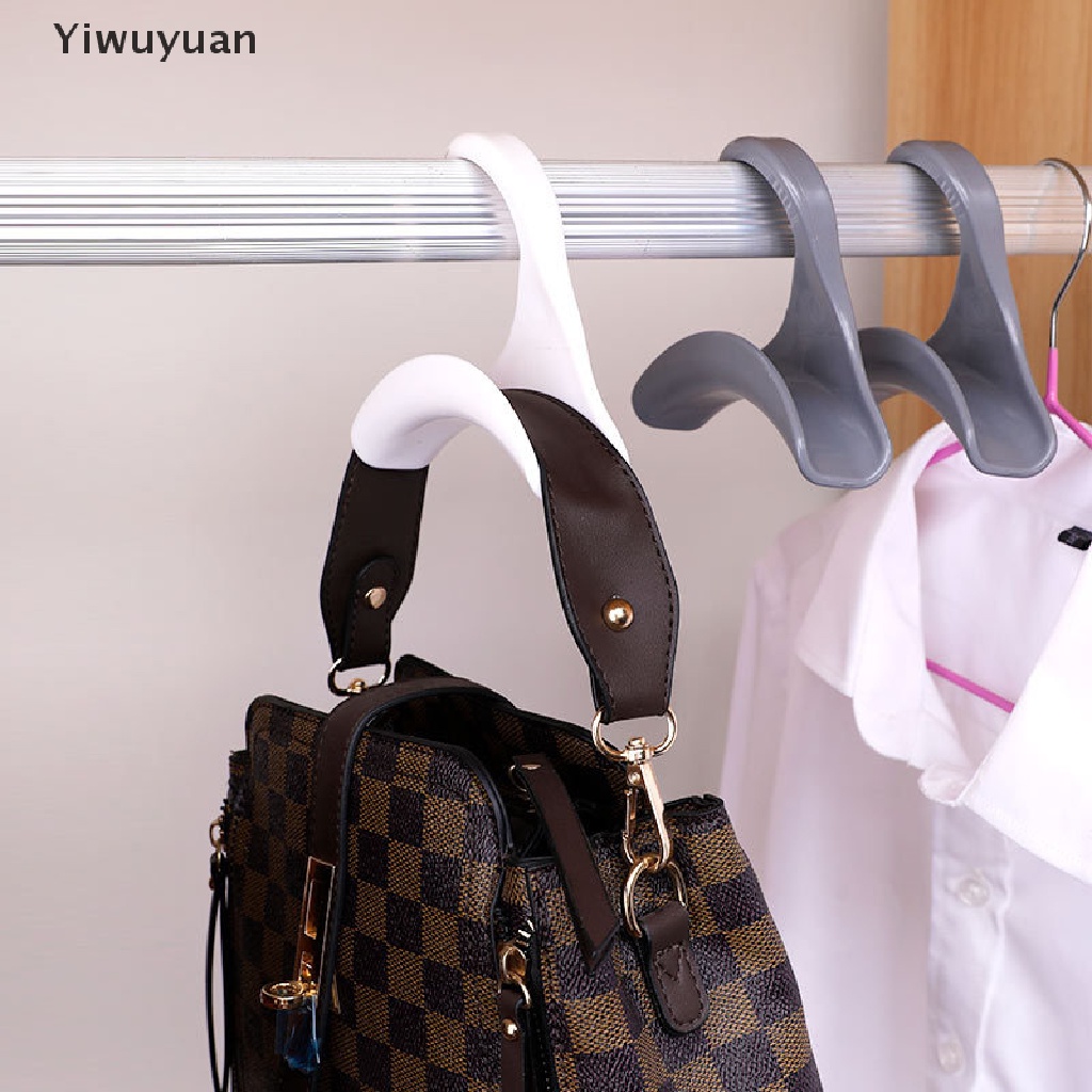 &lt; Yiwuyuan &gt; Móc Treo Túi Xách Tay Cầm Xách Tay Đa Năng Sắp Xếp Gọn Gàng Cho Tủ Quần Áo Sa