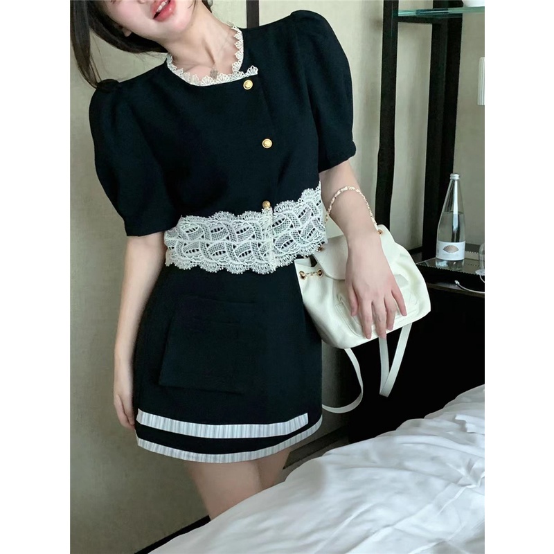 Áo Sơ Mi Tay Ngắn Phồng Dáng Rộng Phong Cách Hàn Quốc Thời Trang Cho Nữ