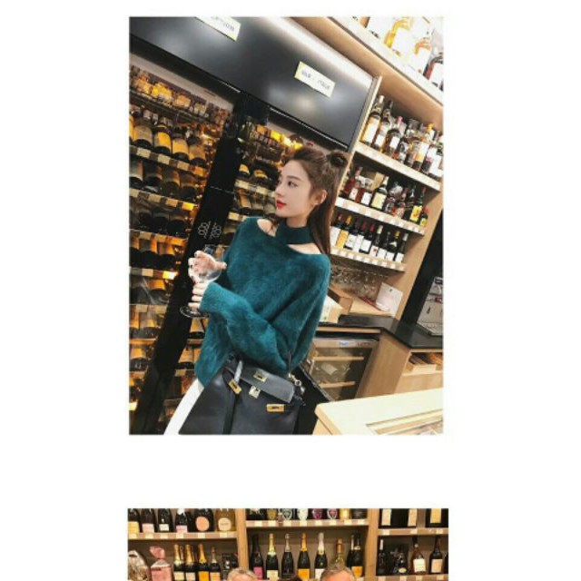 Áo len lông hở vai | BigBuy360 - bigbuy360.vn