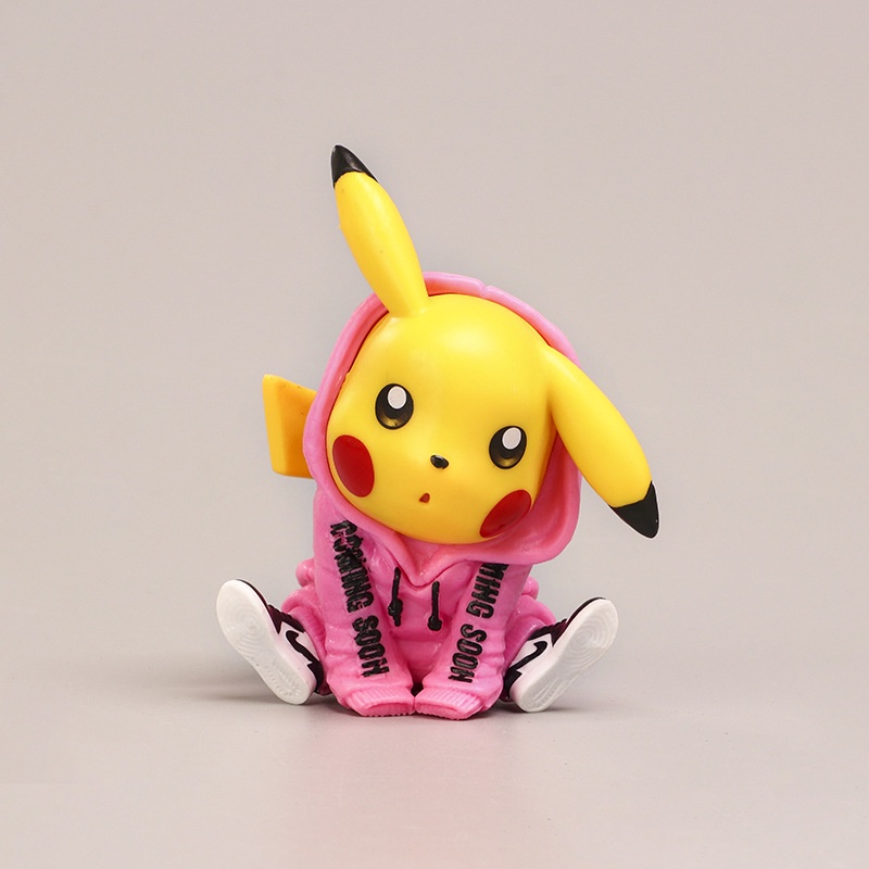 Set 3 Mô Hình Nhân Vật Phim Hoạt Hình Pokemon Bằng Pvc