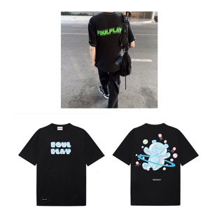 COMBO Line Tee (Đen) + Bubble Tee (Trắng/Đen/Xanh)