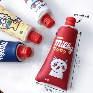 Hộp bút kem đánh răng giao màu ngẫu nhiên